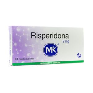RISPERIDONA  MK (RG) TABLETAS 2 MG