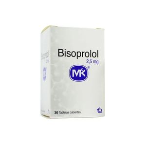 BISOPROLOL MK (RG) TABLETAS 2.5 MG CAJA X 30 UNDS