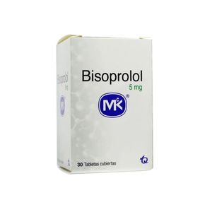 BISOPROLOL MK (RG) TABLETAS 5 MG CAJA X 30 UNDS