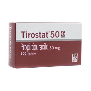 TIROSTAT TABLETAS 50 MG
