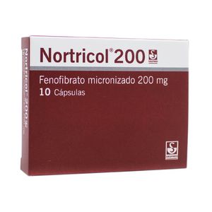 NORTRICOL CAPSULAS 200 MG