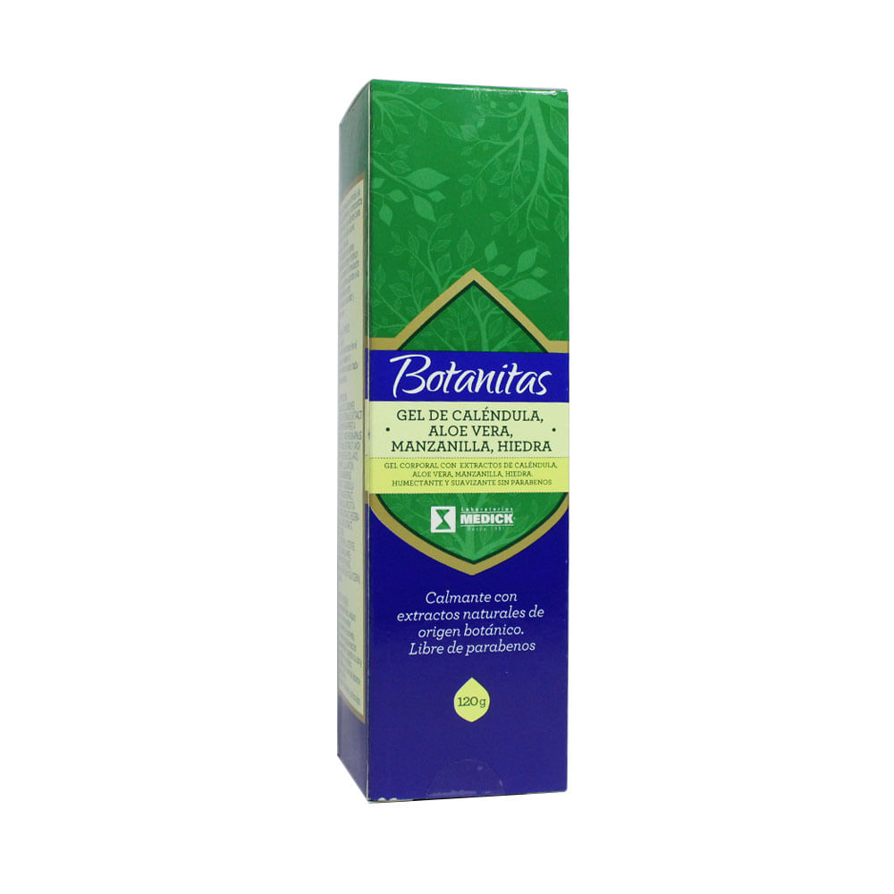 GEL REFRESCANTE BOTANITAS FRASCO 120 G