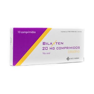 BILAXTEN (RG) COMPRIMIDOS 20 MG