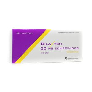 BILAXTEN (RG) COMPRIMIDOS 20 MG