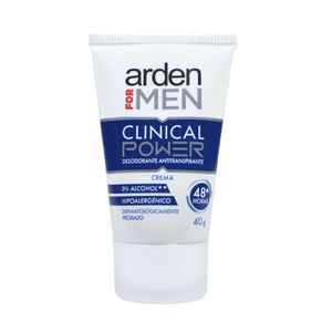 DESODORANTE ARDEN FOR MEN CLINICAL POWER TUBO 40 G