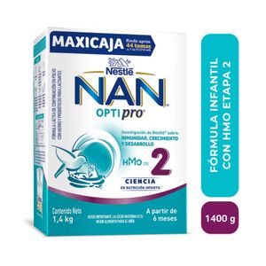 NAN OPTIPRO HMO 2 POLVO CAJA 1.4 KG