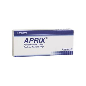 APRIX TABLETAS 325/8MG
