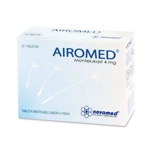 AIROMED TABLETAS 4 MG