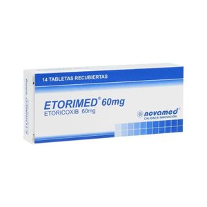 ETORIMED TABLETAS RECUBIERTAS 60 MG