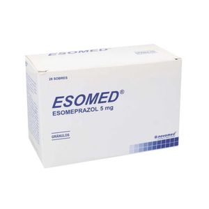 ESOMED SOBRES 5 MG NARANJA