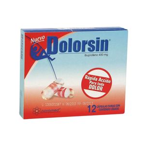 DOLORSIN CAPSULAS 400 MG