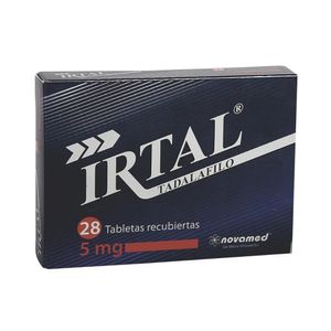 IRTAL TABLETAS 5 MG CAJA X 28 UNDS