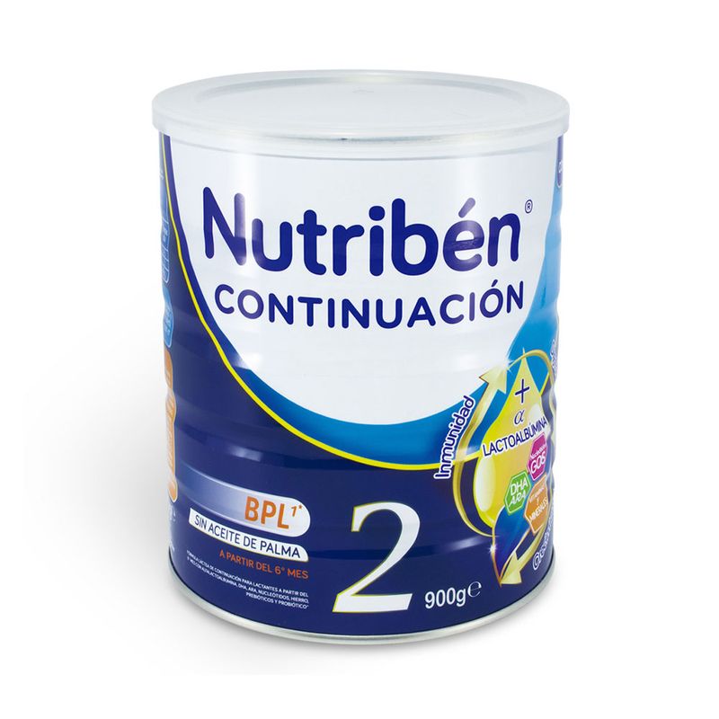 Leche infantil de continuación desde 6 meses en polvo 800 g