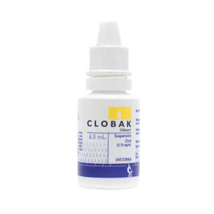 CLOBAK GOTAS 22.75MG FRASCO 6.5 ML