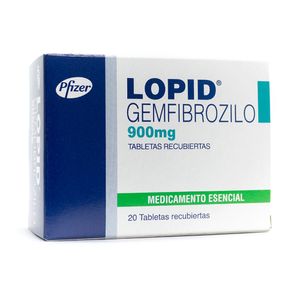 LOPID TABLETAS 900 MG