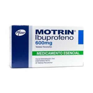 MOTRIN TABLETAS 600 MG