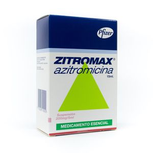 ZITROMAX SUSPENSION 200 MG CAJA 15 ML