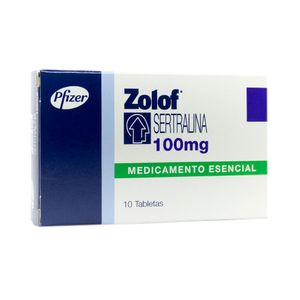 ZOLOF TABLETAS 100 MG