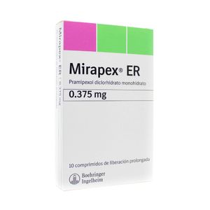 MIRAPEX ER (RG) COMPRIMIDOS 0.375 MG