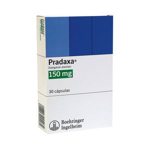 PRADAXA (RG) CAPSULAS 150 MG