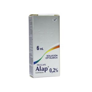 ALAP GOTAS OFTALMICAS 0.2 % FRASCO 6 ML