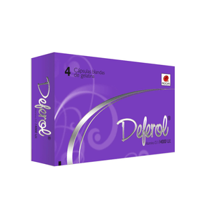 DEFEROL CAPSULAS BLANDAS 14.000 UI