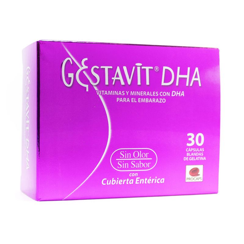 GESTAVIT DHA X 30 TABLETAS - Farmaclub