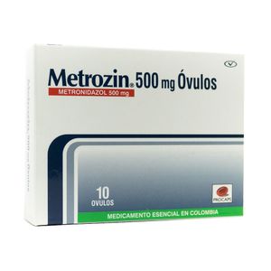 METROZIN OVULOS 500 MG
