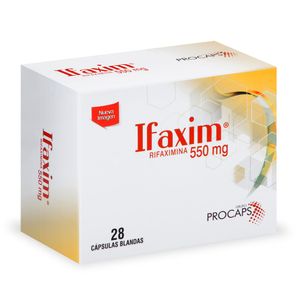 IFAXIM CBG CAPSULAS BLANDAS 550 MG
