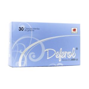 DEFEROL CBG CAPSULAS BLANDAS 2000 UI