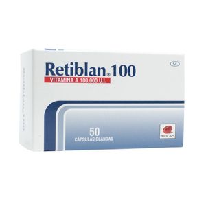 RETIBLAN CAPSULAS 100 UI