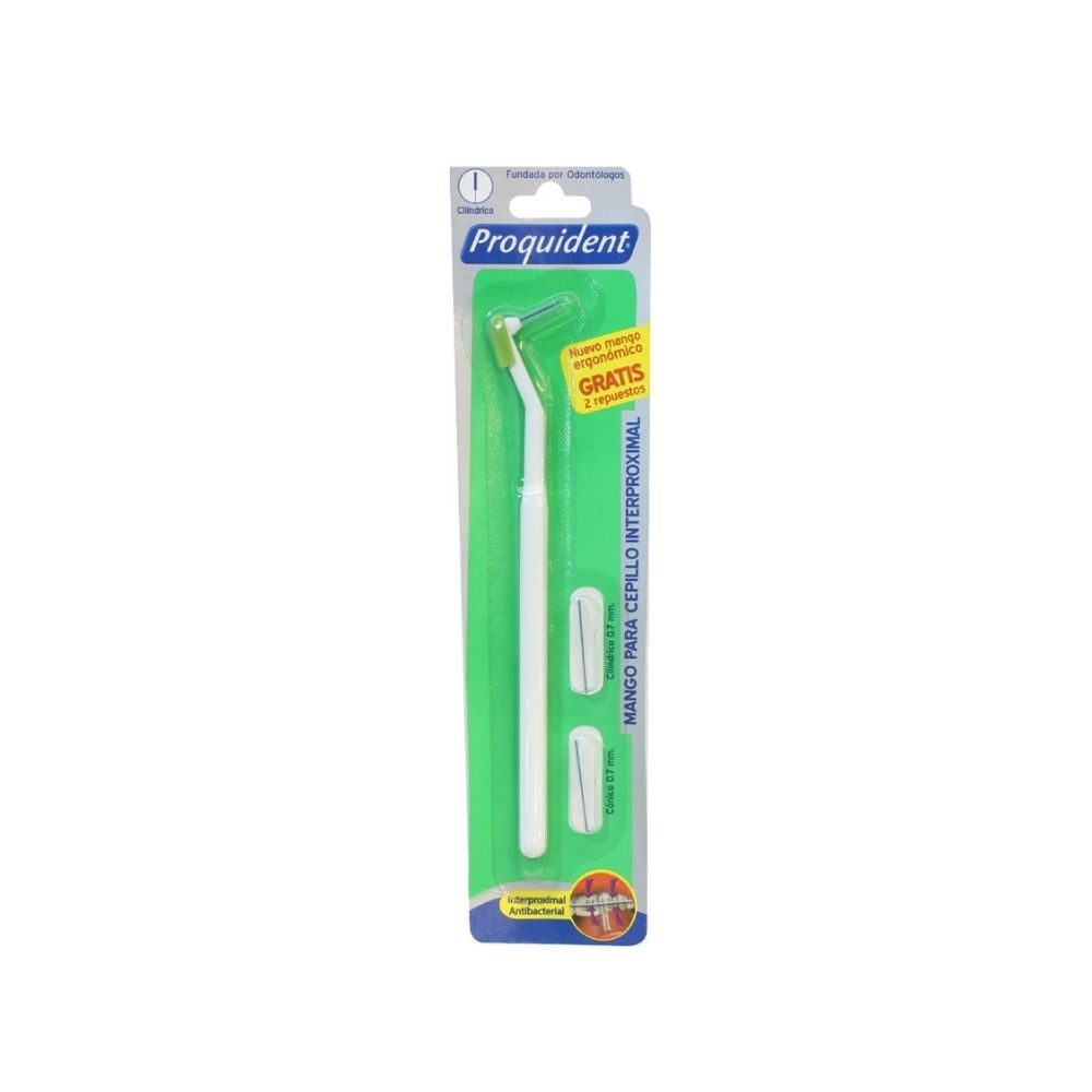 CEPILLO PROQUIDENT INTERPROXIMAL+3RPTO CAJA X 1 UND