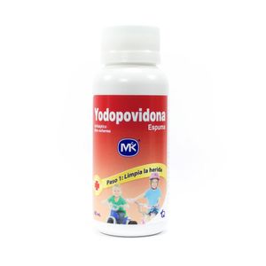 YODOPOVIDONA MK ESPUMA FRASCO 60 ML