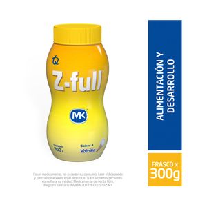 Z-FULL MK GRANULADO VAINILLA FRASCO 300 G