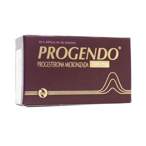 PROGENDO CAPSULAS 100 MG