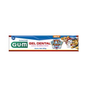 GEL DENTAL GUM PAW PATROL++++ BUBBLE GUM CAJA 75 G