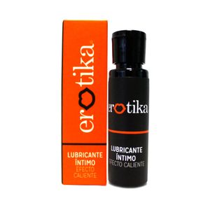 LUBRICANTE INTIMO EROTIKA GEL CALIENTE CAJA 30 ML