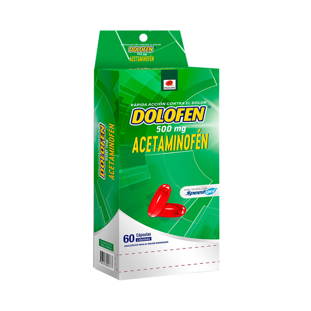 DOLOFEN CAPSULAS 500 MG