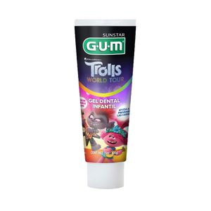 GEL DENTAL GUM 1321 TROLLS TUBO 75 ML