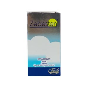 ZEBESTEN GOTAS OFTALMICAS 0.09% FRASCO 5 ML
