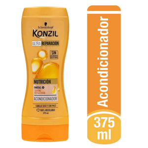 ACONDICIONADOR KONZIL ULTRA REPARACION NUTRICION FRASCO 375 ML