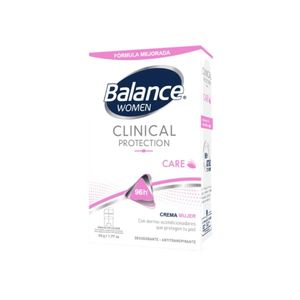 DESODORANTE CREMA BALANCE CLINICAL CARE MUJER CAJA 50 G