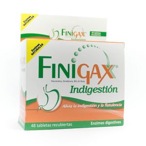 +++FINIGAX INDIGESTION TABLETAS