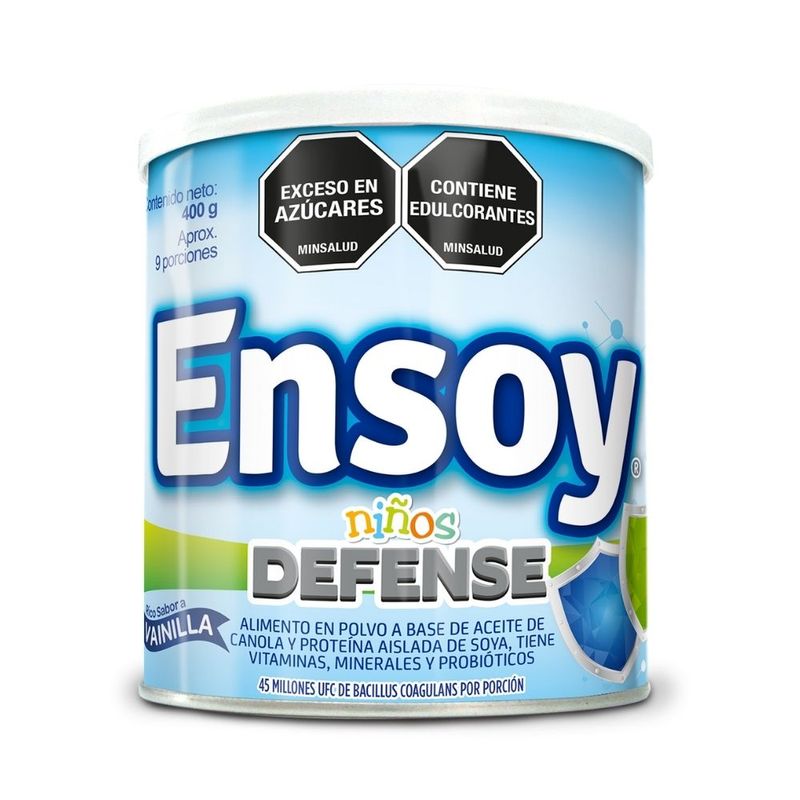 (ENSOY NIÑOS DEFENSE) - AMINOACIDOS ESENCIALES VAINILLA POLVO LATA X 400 G