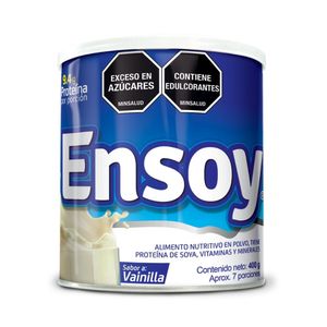 ENSOY PLUS POLVO VAINILLA LATA 400 G
