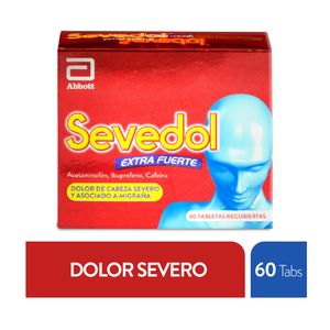 SEVEDOL EXTRA FUERTE TABLETAS