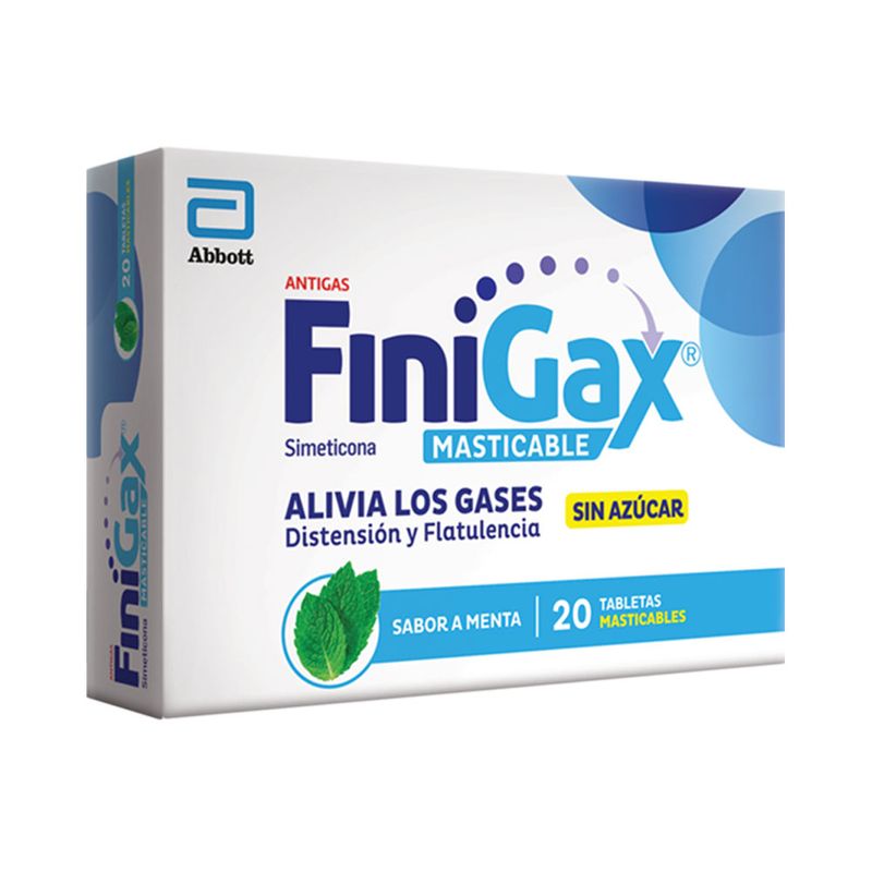 FINIGAX T. MASTICABLES MENTA CAJA X 20 UNDS - Farmacia Pasteur -  Medicamentos y cuidado personal