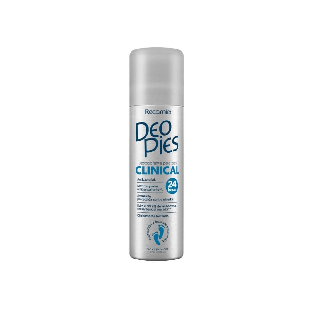 Mexsana Spray Desodorante para Pies Antibacterial + Antitranspirante