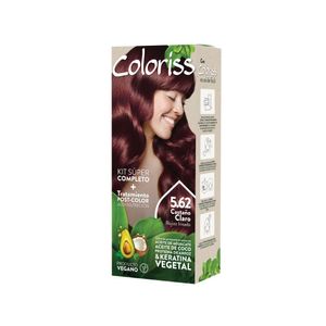 TINTURA COLORISS 5.62 CAST CLAR.ROJIZO CAJA 50 G