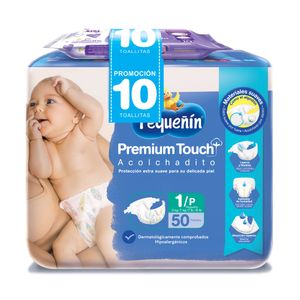 PAÑALES PEQUEÑIN PREMIUM TOUCH ET1+T